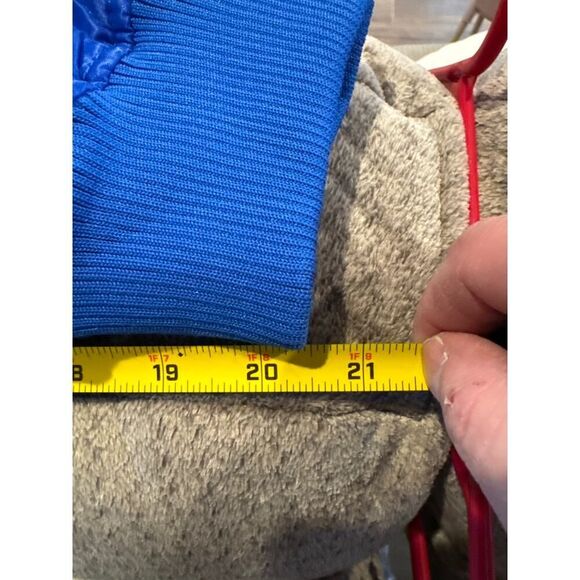 Chicago Cubs Wordmark Satin Snap Bomber Jacket Pro Standard NWT 2XL - Picture 6 of 6